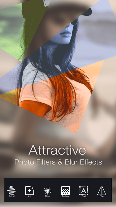 3D Neon Spiral Photo Editor Fx Screenshots