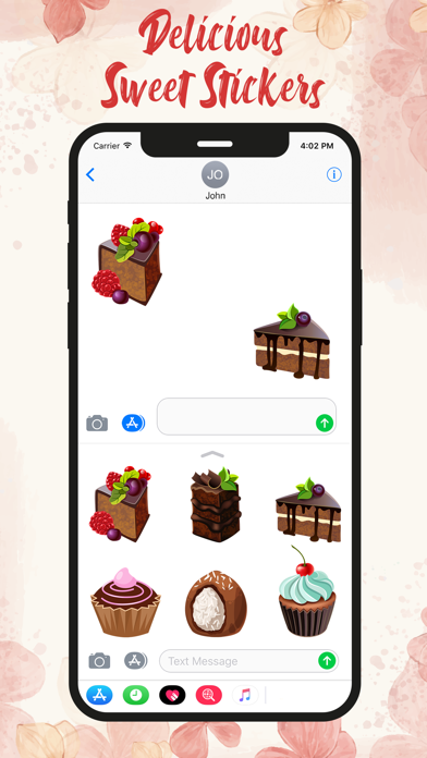 Delicious Sweet Stickers Screenshots