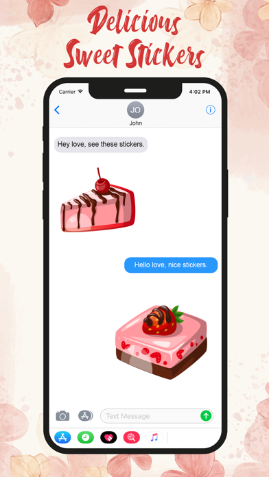 Delicious Sweet Stickers Screenshots