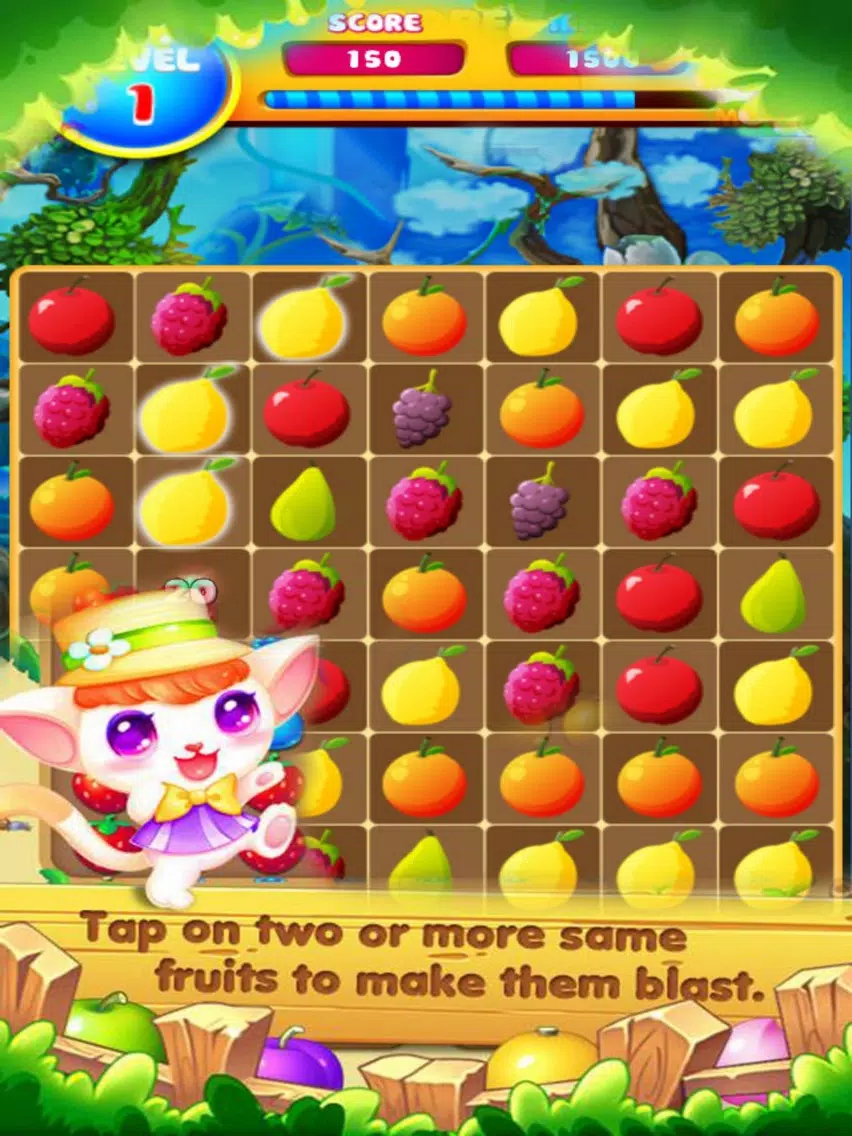 Fruit Combos Blash - Line Garden iPad Screenshots