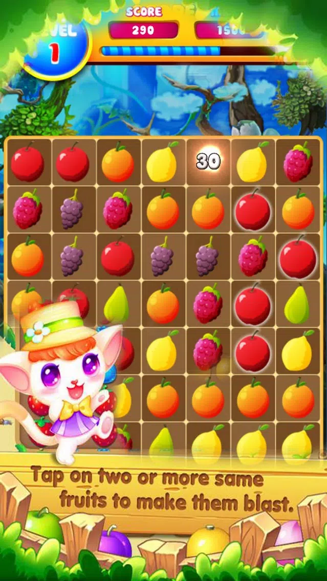 Fruit Combos Blash - Line Garden Screenshots