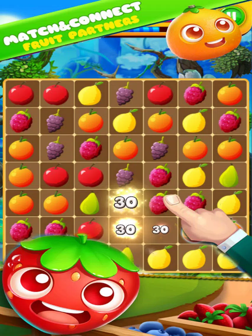 Screenshot di Fruit Blash Free: Match3 Jam iPad