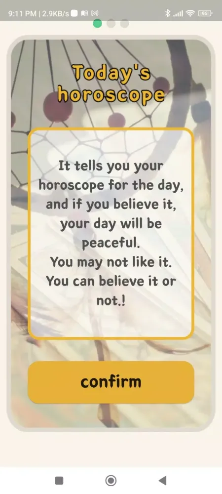APPDOSA - Horoscopes for today Screenshots