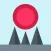 Spiky Dead Zone: Bouncing Ball Can't Jump on the Spikes