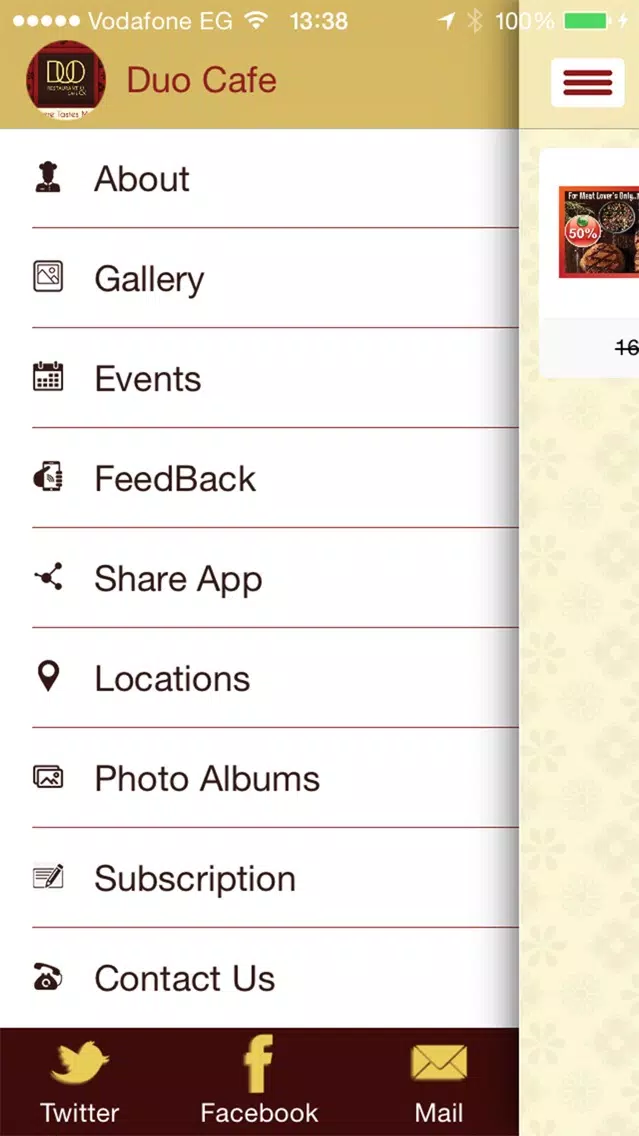 DUO Restaurant & Cafe Screenshots