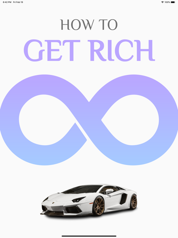 How To Get Rich $ iPad Screenshots