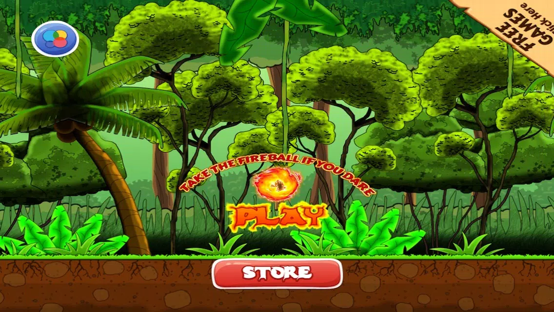 Bunny Jungle Jump & Fire Throw - Jumping Rabbit & Flying Burning Ball FREE FUN Screenshots
