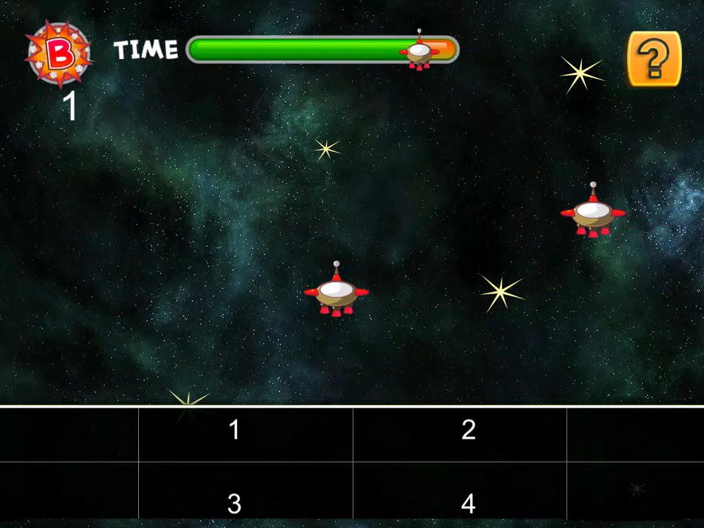 Space Ship Tap Shooting Battle Puzzle - Number Crush Attack Blast Free iPad  Screenshots