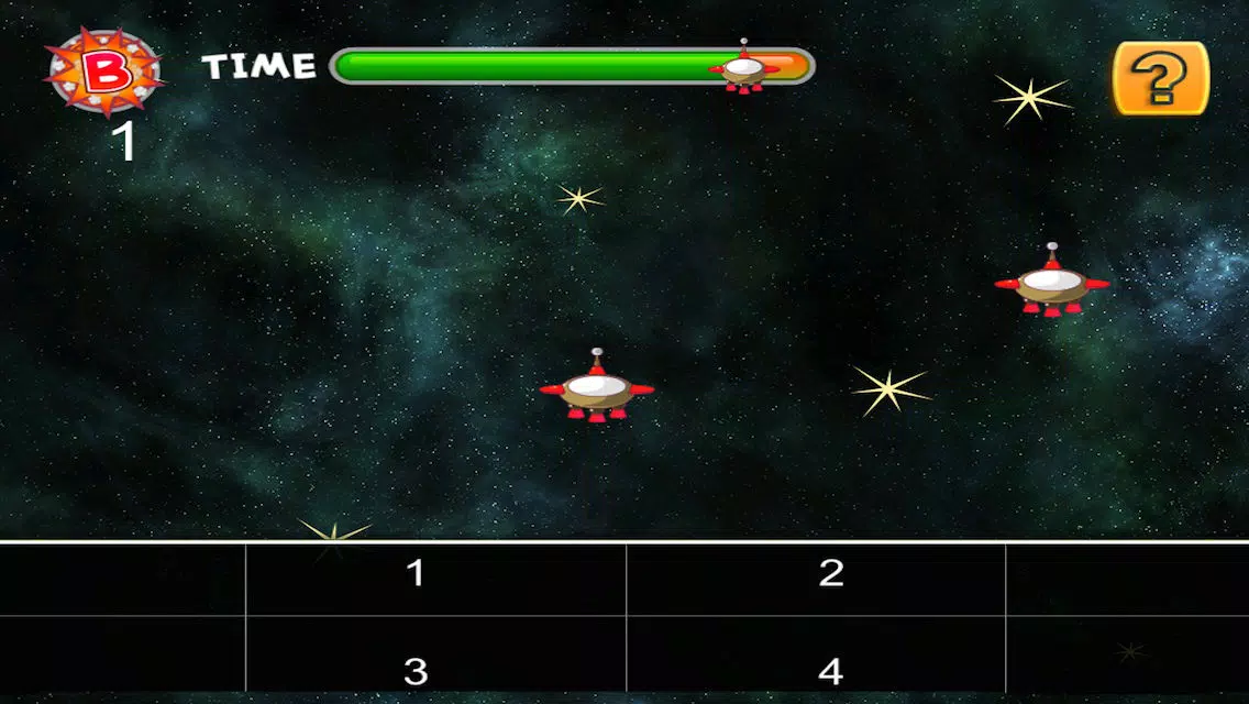 Space Ship Tap Shooting Battle Puzzle - Number Crush Attack Blast Free Screenshots