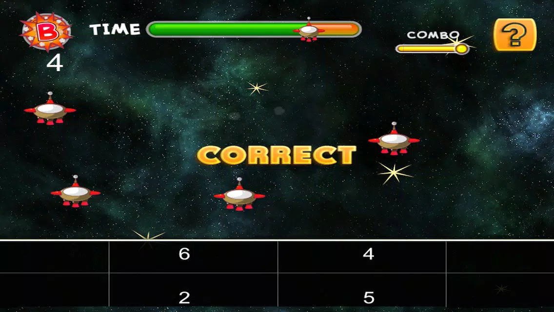 Space Ship Tap Shooting Battle Puzzle - Number Crush Attack Blast Free Screenshots
