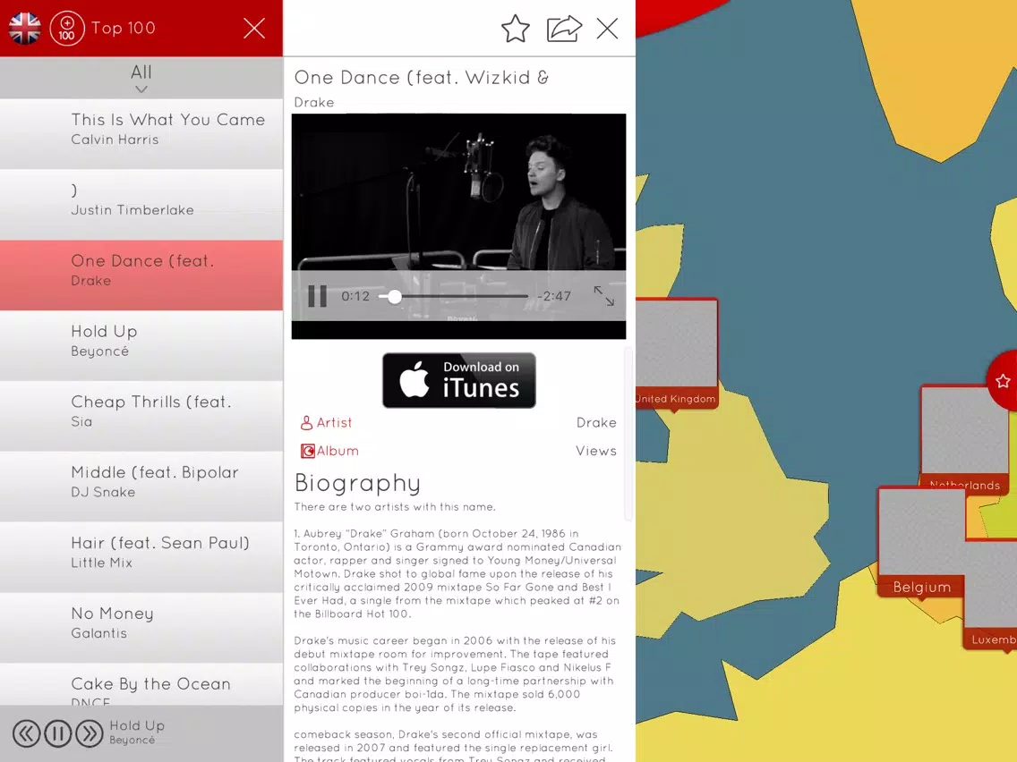 Top New Songs by myTuner - Discover Music on Tops & Radio Charts iPad Screenshots