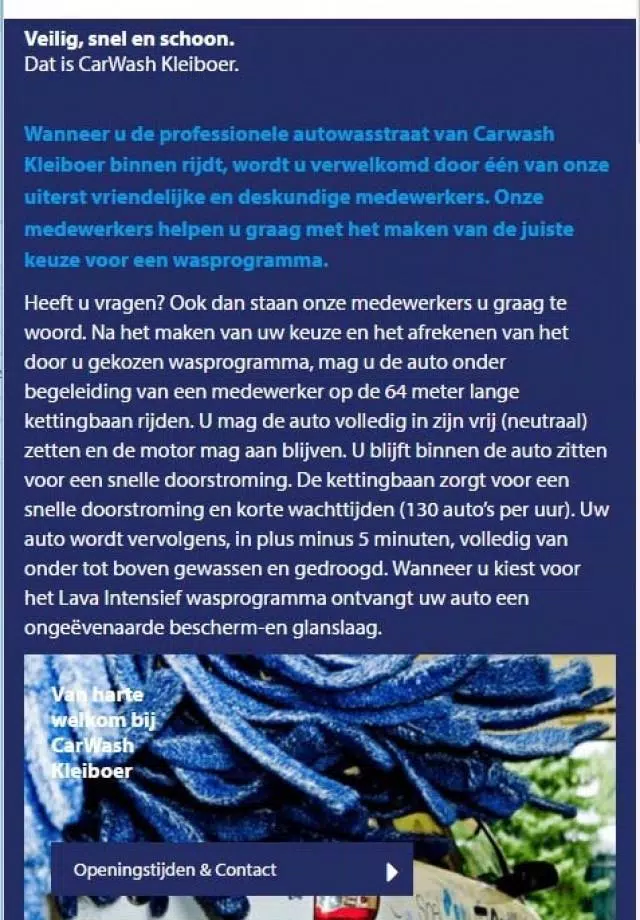 Carwash Kleiboer Screenshots