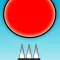 Red Bouncing Ball Spikes Free
