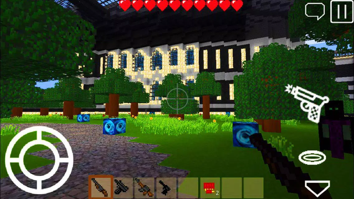 ภาพหน้าจอของ Pixel Block Gun 3D