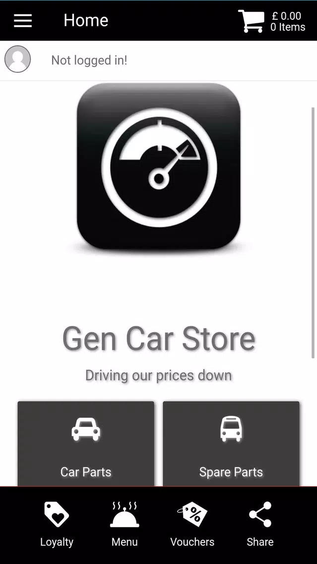 Gen Car Store Screenshots