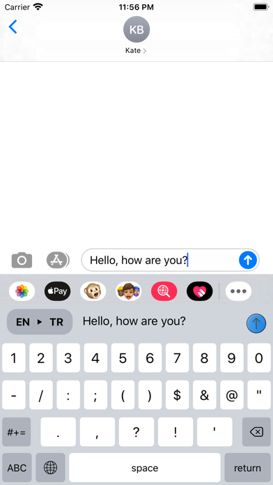 Translate Keyboard for Chat Screenshots