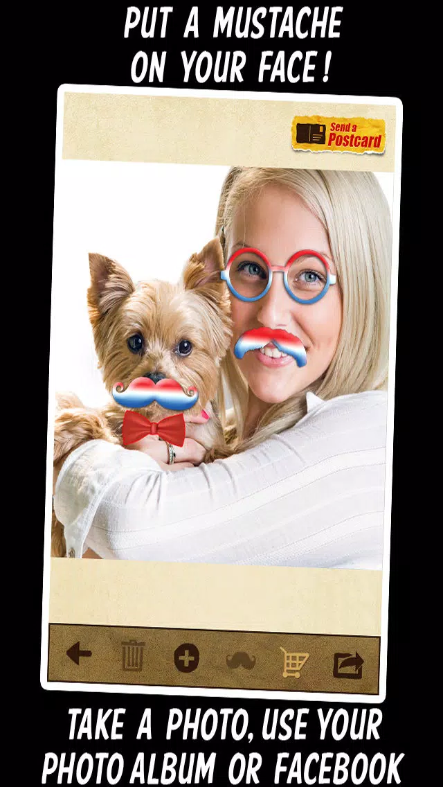 American Mustache Booth - Free Patriotic Photo App Screenshots