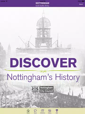Discover Nottingham's History with Nottingham City Libraries Screenshots