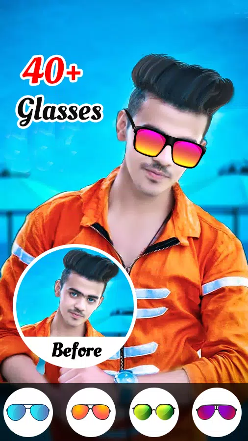 Man Hairstyle Photo Editor2024 Screenshots