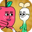apple and onion running game