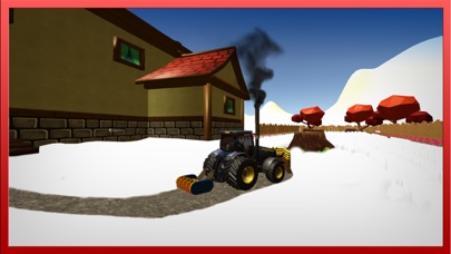 Capturas de tela do Snow Plow Tractor Simulator