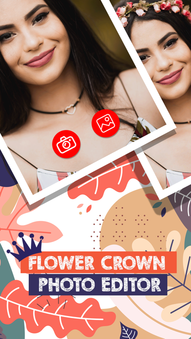 Flower Crown Photo Editors Screenshots