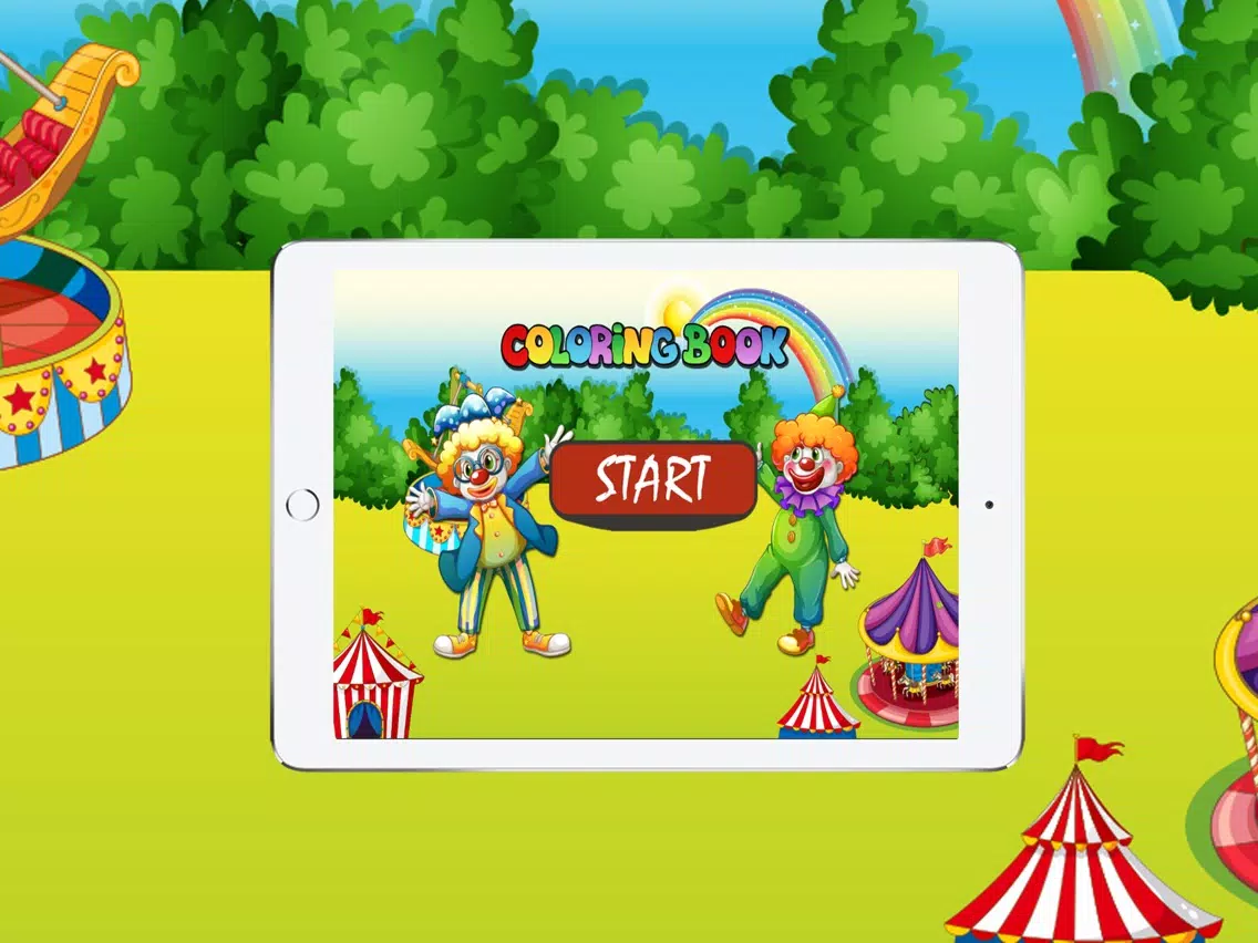 Coloring books (comedian) : Coloring Pages & Learning Games For Kids Free! iPad Screenshots