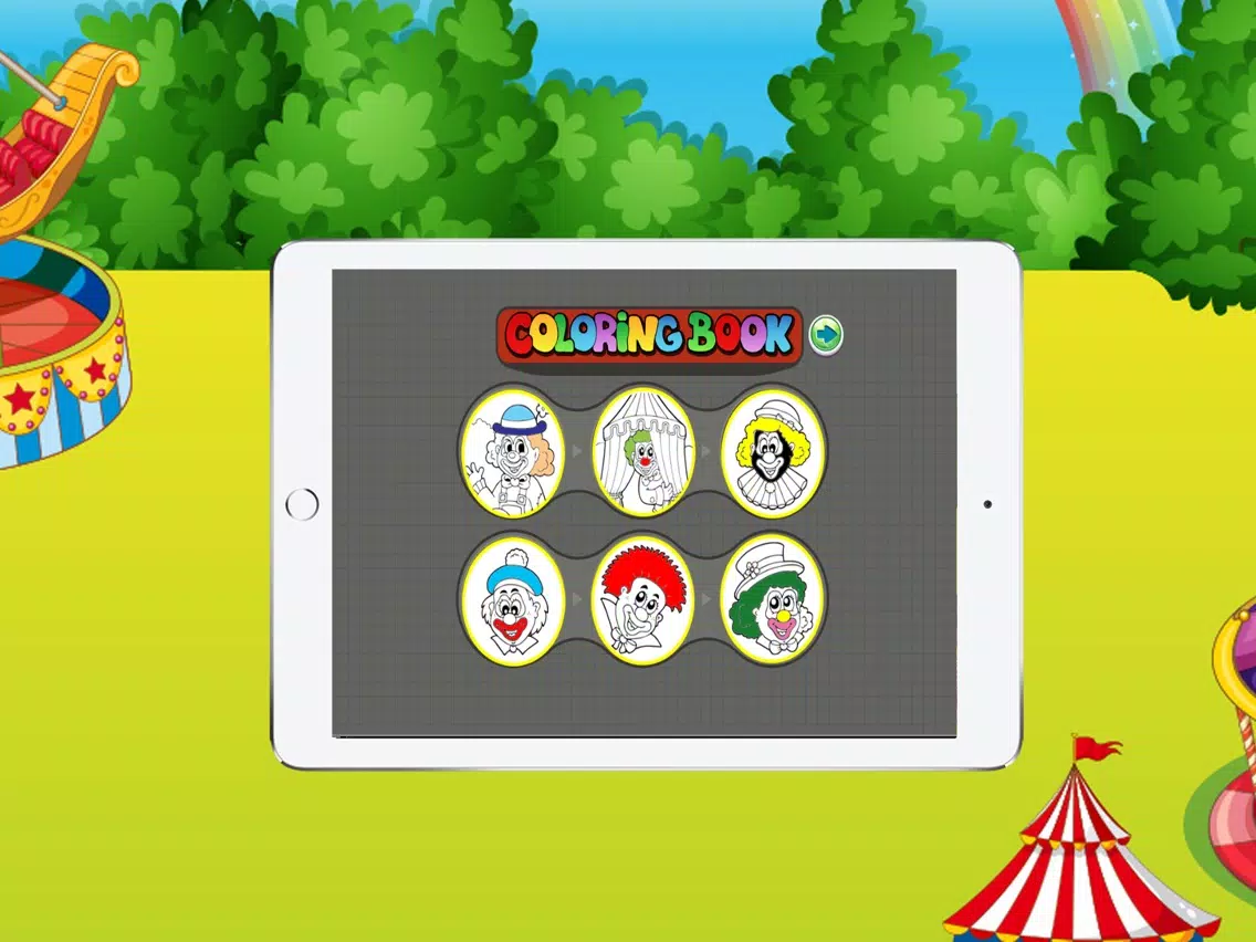Coloring books (comedian) : Coloring Pages & Learning Games For Kids Free! iPad Screenshots