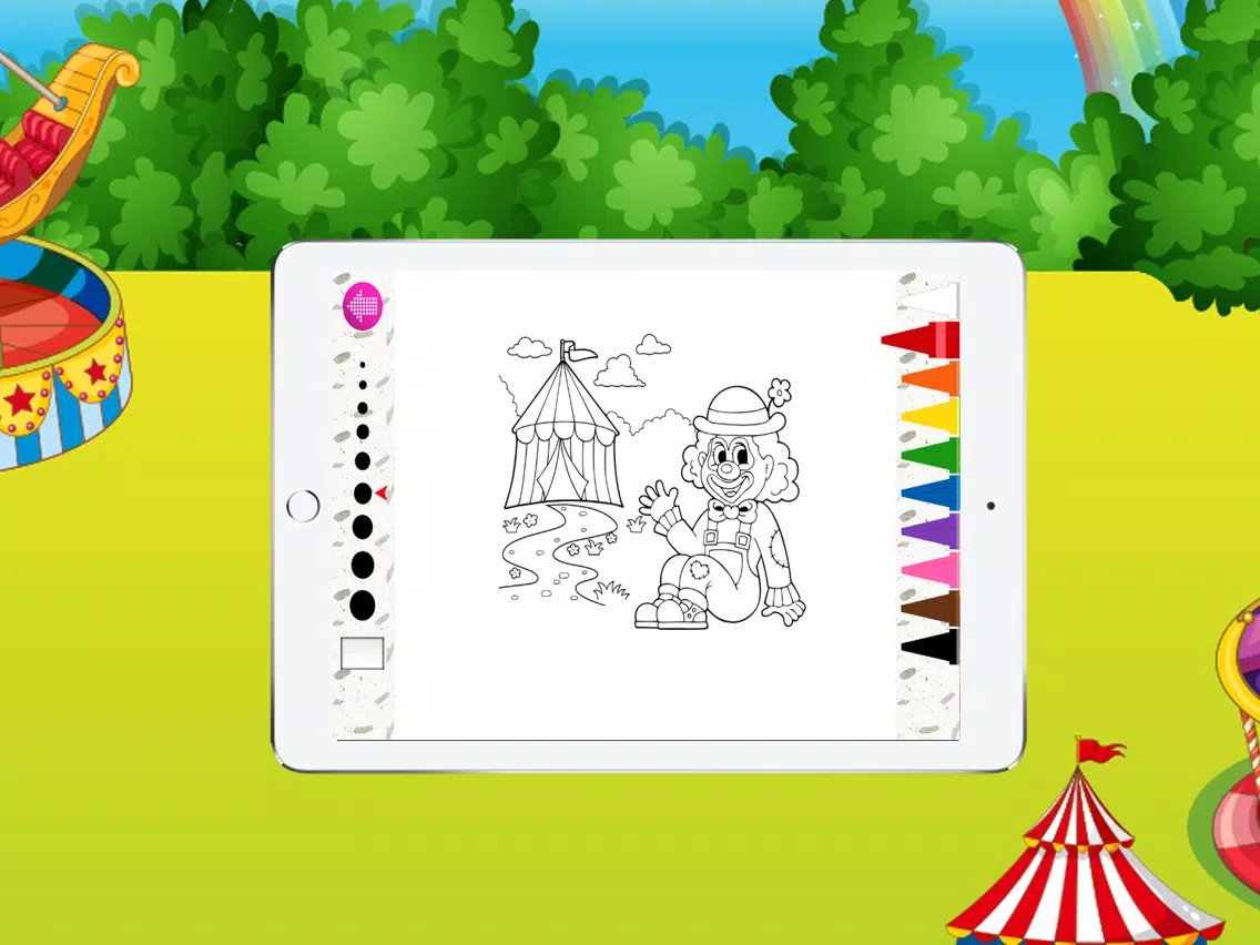 Coloring books (comedian) : Coloring Pages & Learning Games For Kids Free! iPad Screenshots