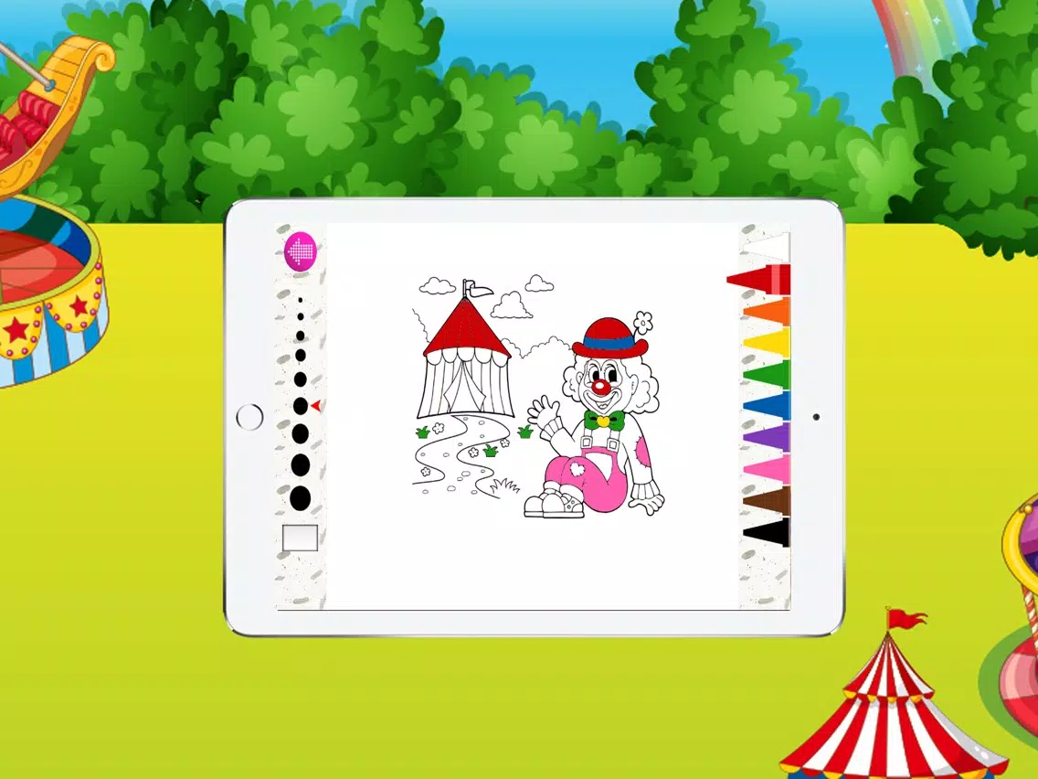 Coloring books (comedian) : Coloring Pages & Learning Games For Kids Free! iPad Screenshots