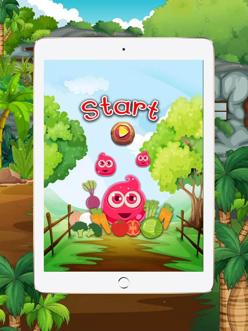 Learn English beginners : vegetables : learning games for kids - free!! iPad Screenshots