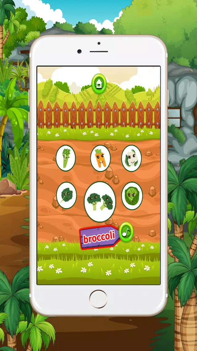 Learn English beginners : vegetables : learning games for kids - free!! Screenshots