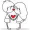 Love Couple sticker for iMessage by AMSTICKERS