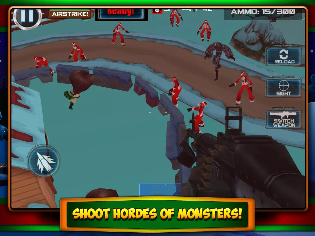 Winter Blood Defense Games - The New Breed / First Person Shooter iPad  Screenshots