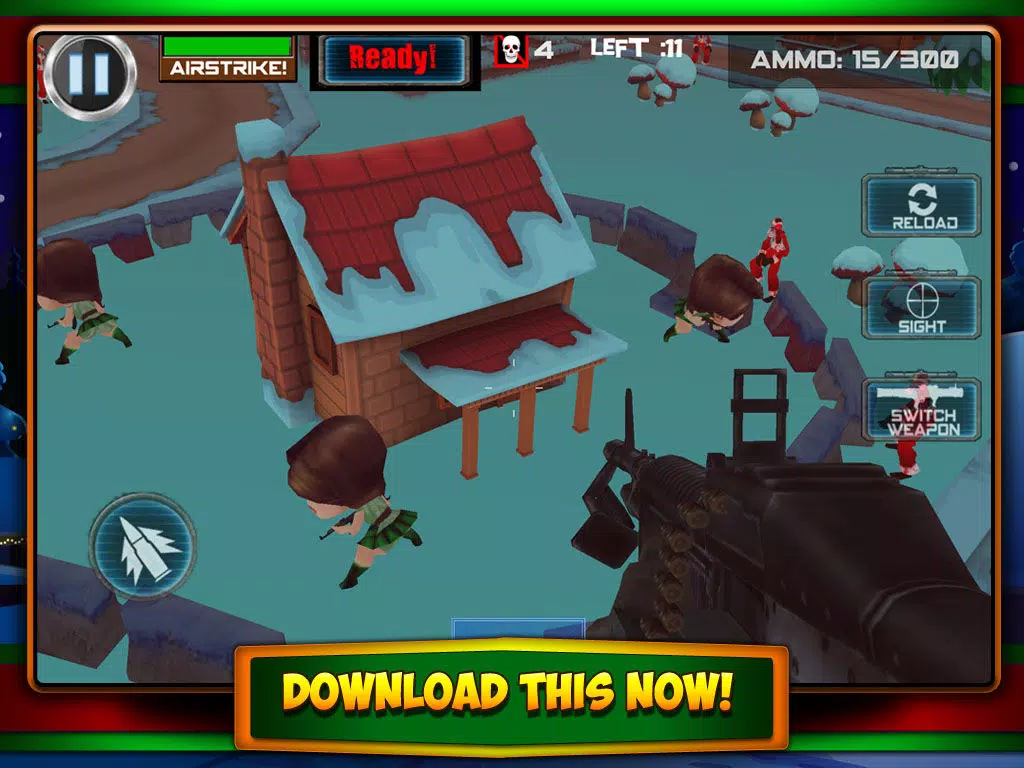 Winter Blood Defense Games - The New Breed / First Person Shooter iPad  Screenshots