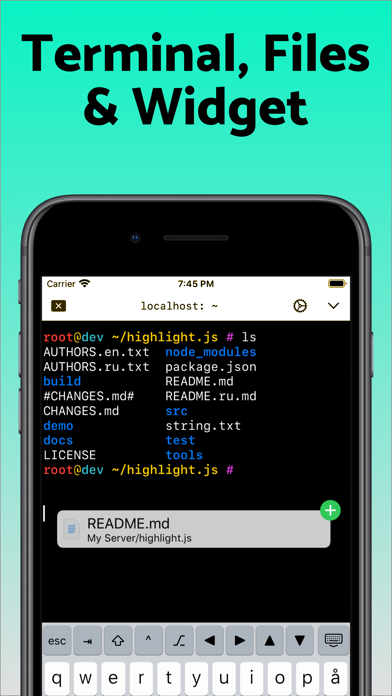 SSH Files – Secure ShellFish Screenshots