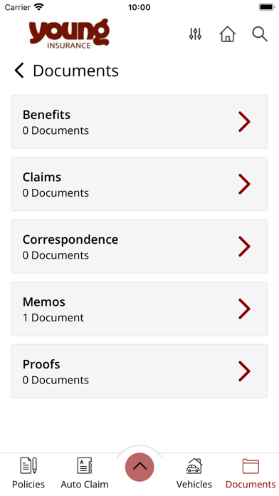 W A Young Insurance Online Screenshots