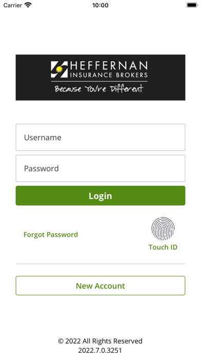 HIB 24/7 – Client Access App Ekran Görüntüleri