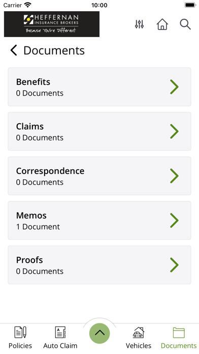 HIB 24/7 – Client Access App Ekran Görüntüleri