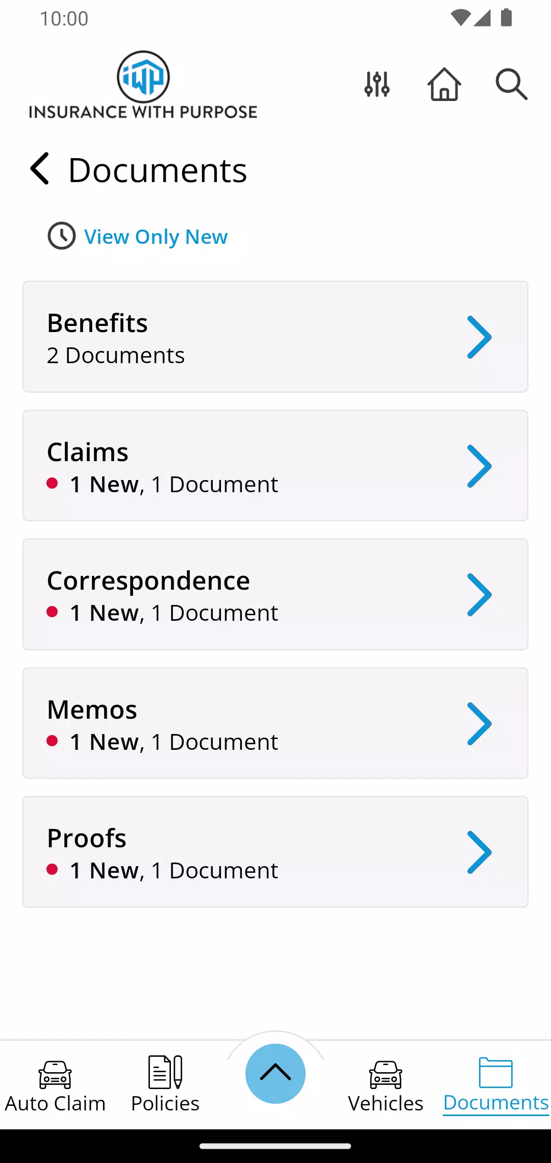 Insurance With Purpose Mobile Screenshots
