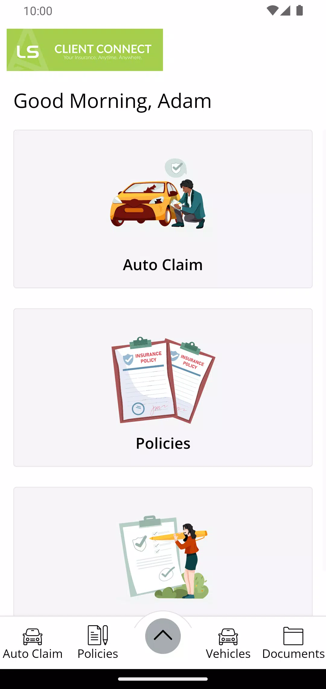 Lloyd Sadd Client Connect Screenshots