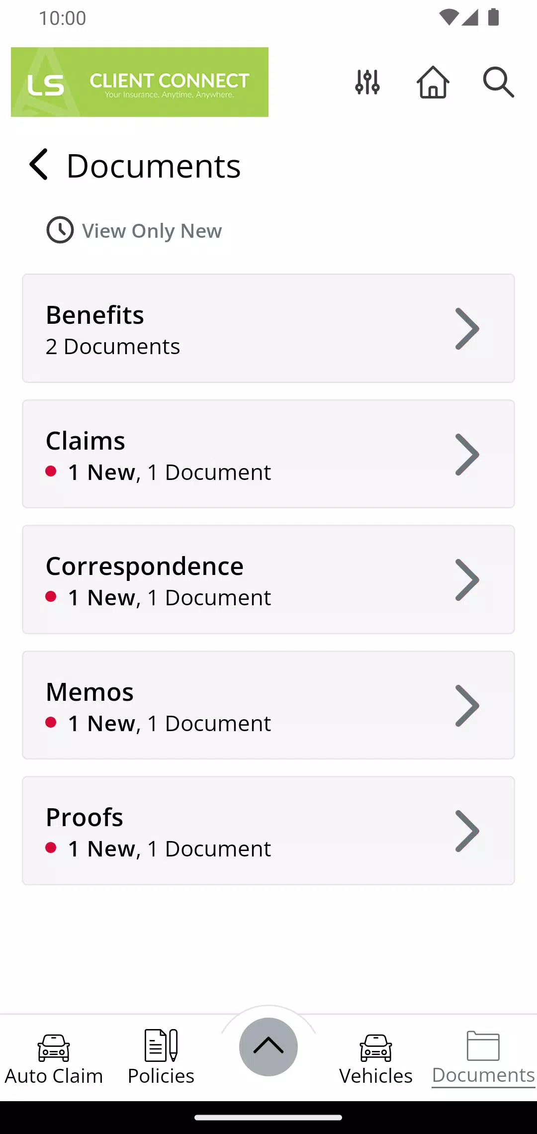 Lloyd Sadd Client Connect Screenshots