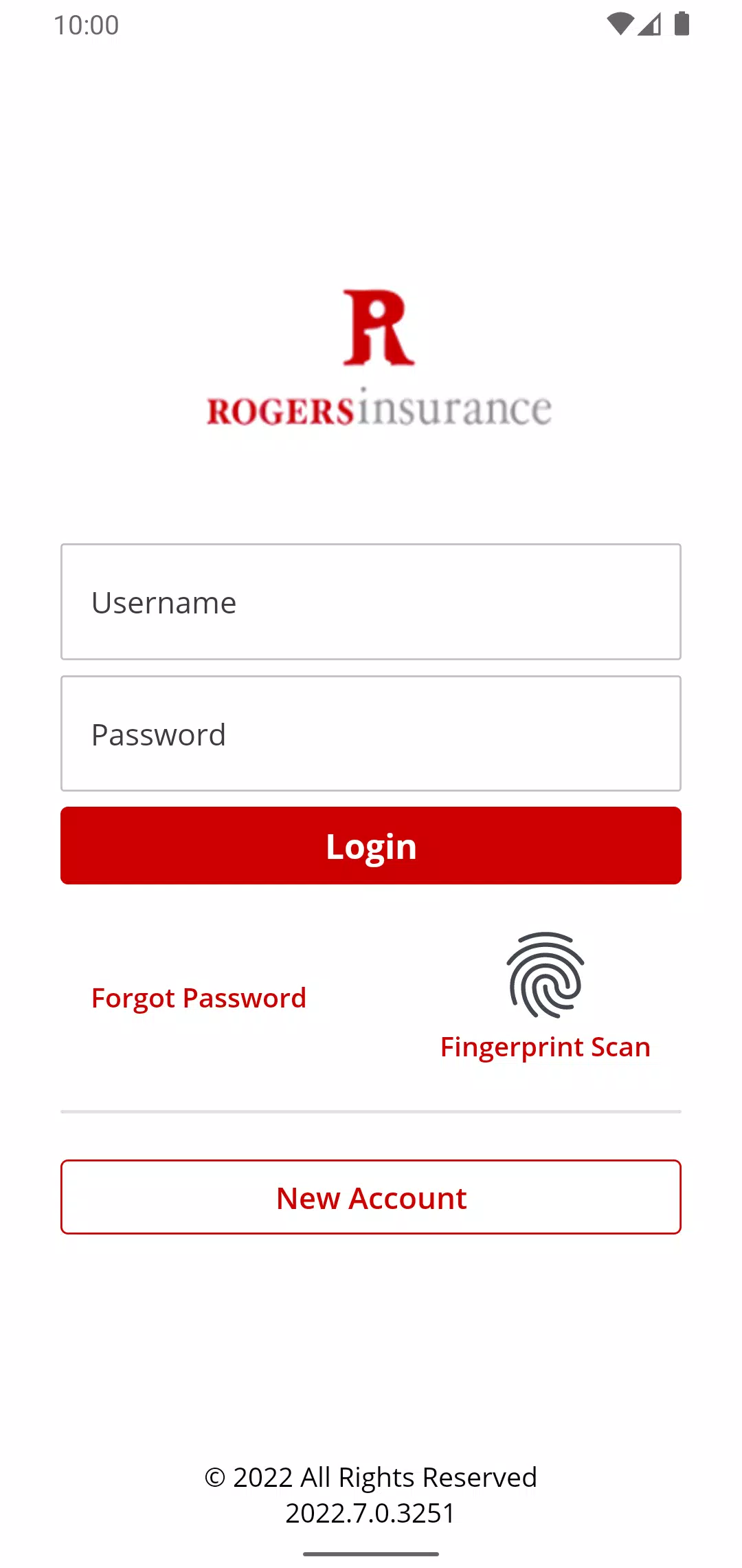 Rogers Insurance Agency Online Screenshots