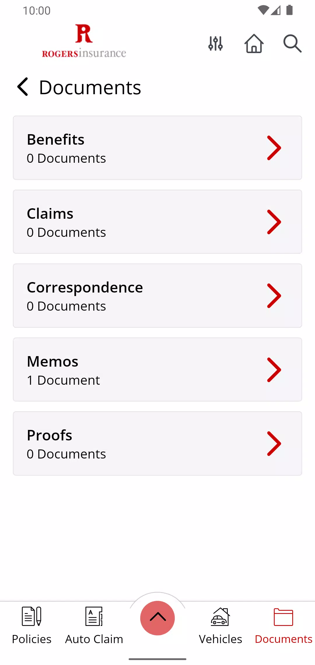 Rogers Insurance Agency Online Screenshots