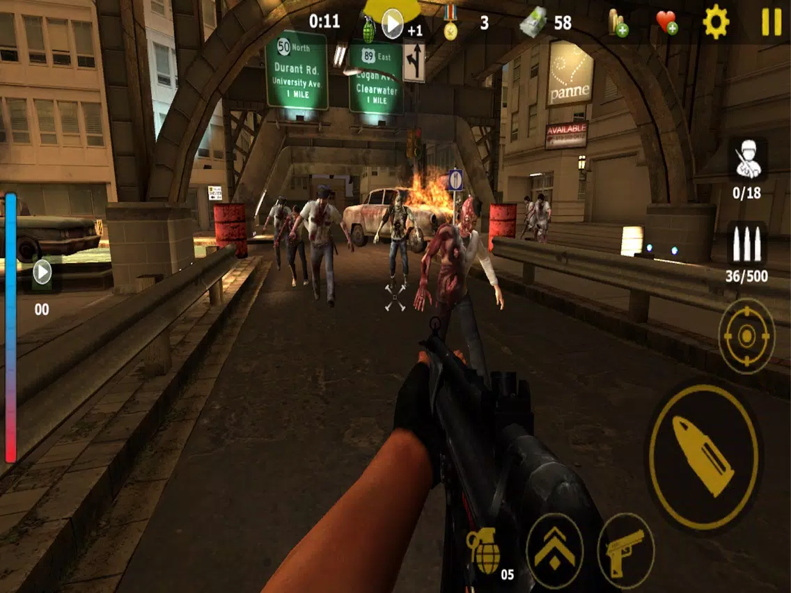 Kill the Zombies: Shooter Game iPad 應用截圖