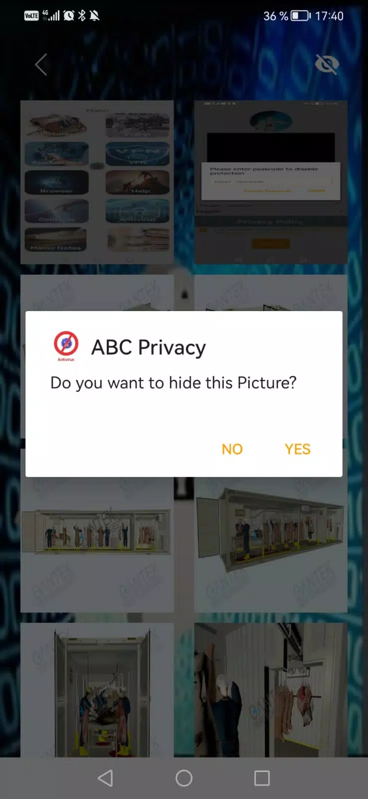 VPN and Privacy Protection Screenshots