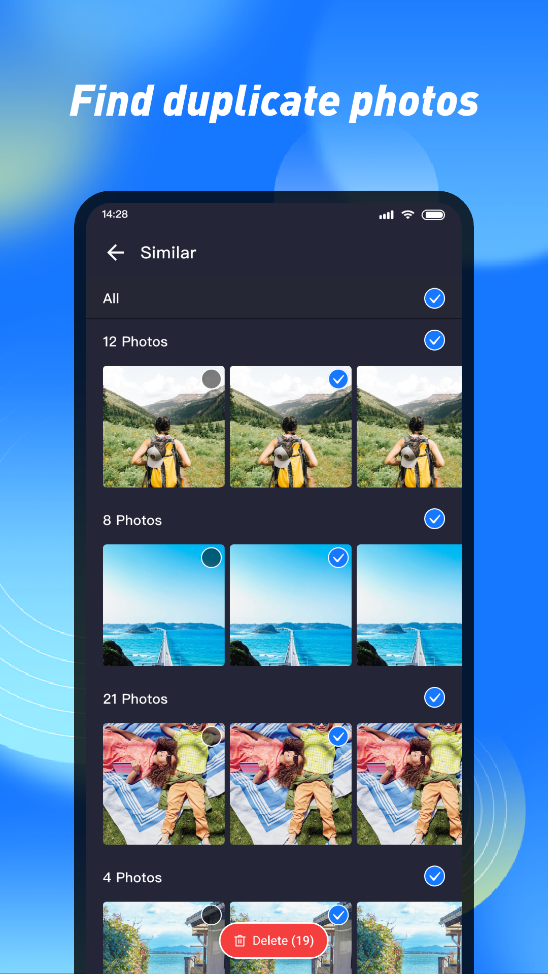 ภาพหน้าจอของ CleanPhoto - Photo Cleaner