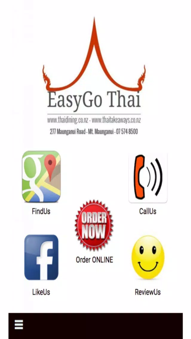 EasyGo Thai Takeaways Screenshots