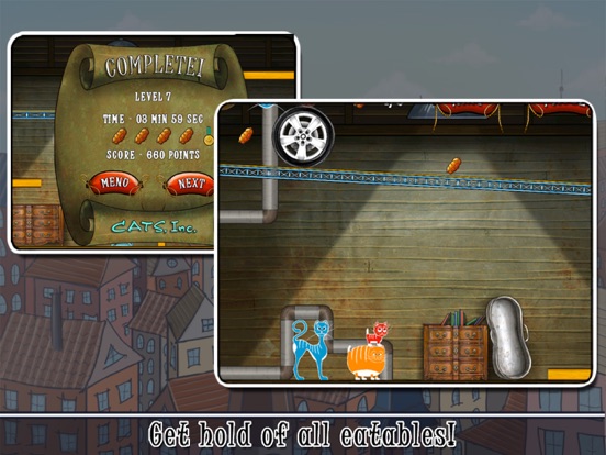 Tangkapan skrin Cats, Inc. iPad 