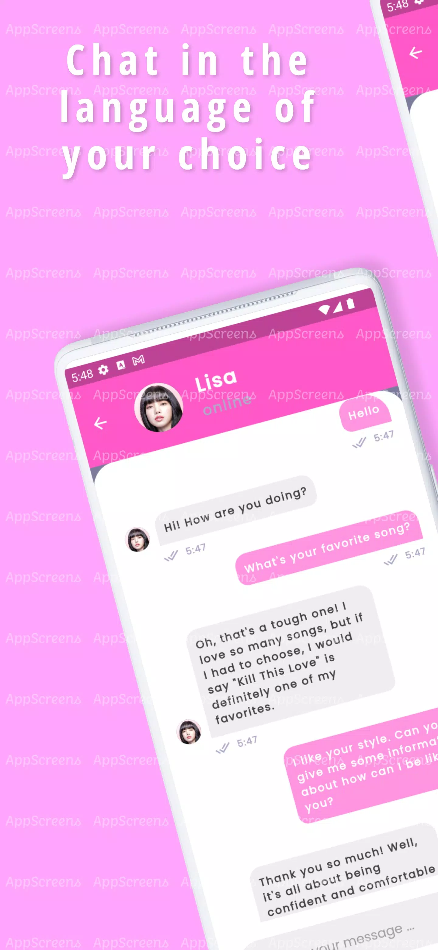 Chat with Blackpink Screenshots